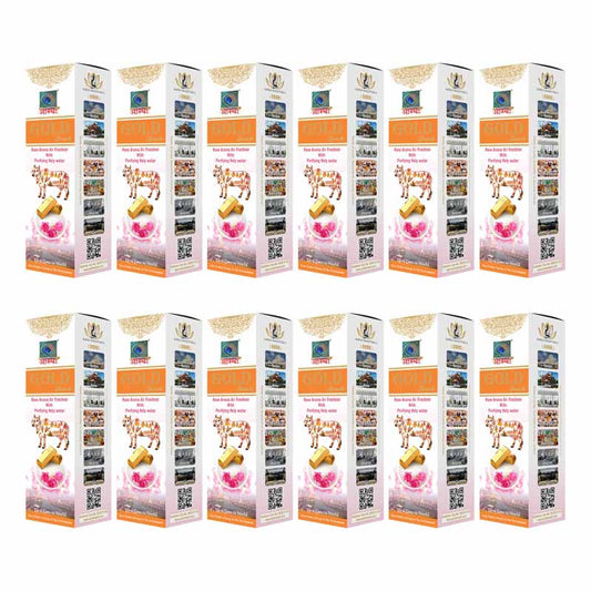 Aastha Royal Gold Touch Rose Air Freshener Spray Combo (Pack of 12) 200ml