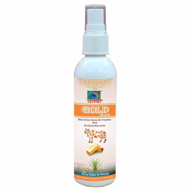 Aastha Royal Gold Touch Khas Grass Air Freshener Spray