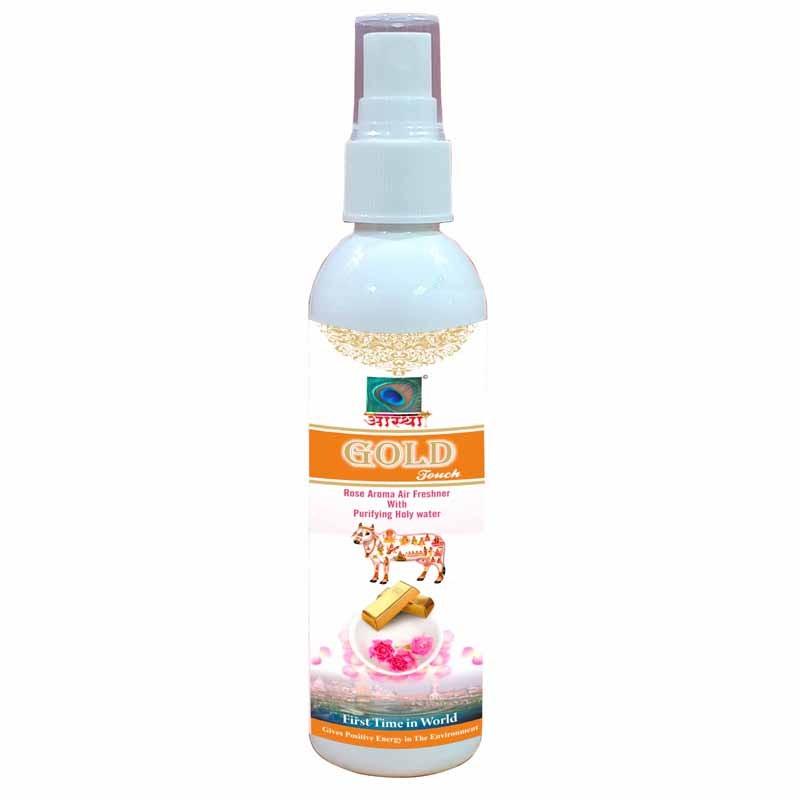 Aastha Royal Gold Touch Rose Air Freshener Spray