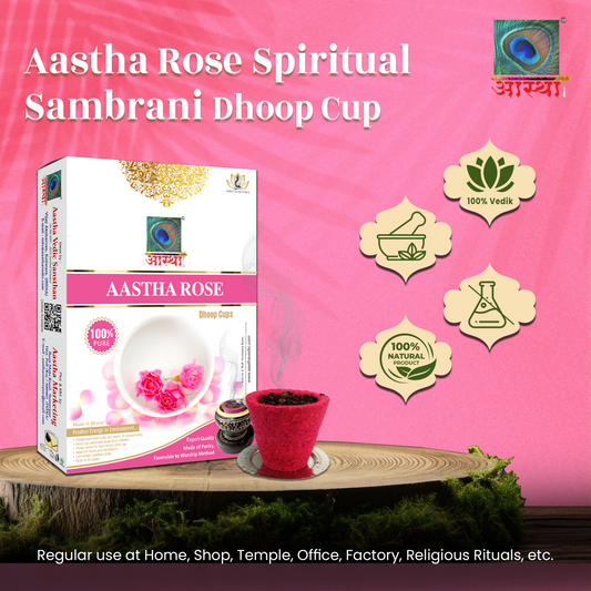 Aastha Rose Sambrani Dhoop Cup