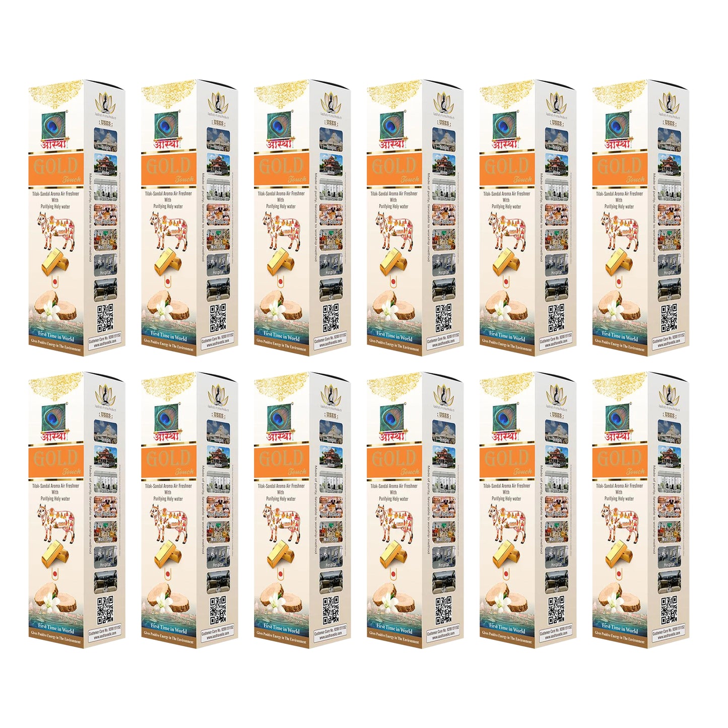 Aastha Royal Gold Touch Chandan Air Freshener Spray