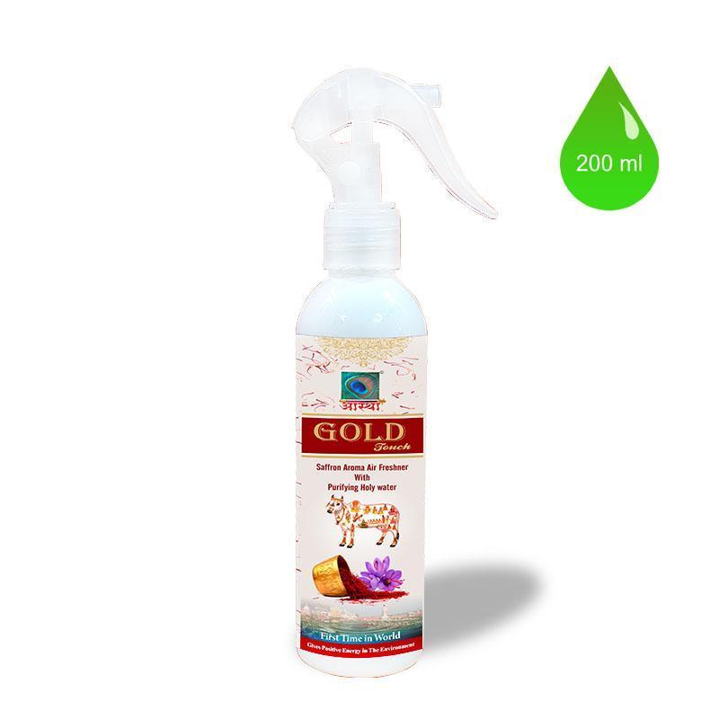 Aastha Royal Gold Touch Kesar Air Freshener Spray