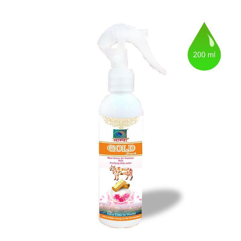 Aastha Royal Gold Touch Rose Air Freshener Spray