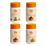 Abeer, Kumkum (Regular), Gulal, Tilak Chandan Powder