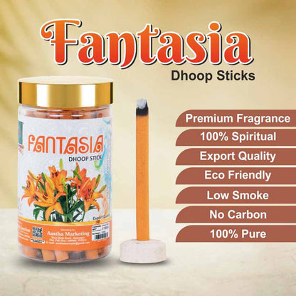 Aastha Fantasia Dhoop Sticks Combo (Pack of 12)
