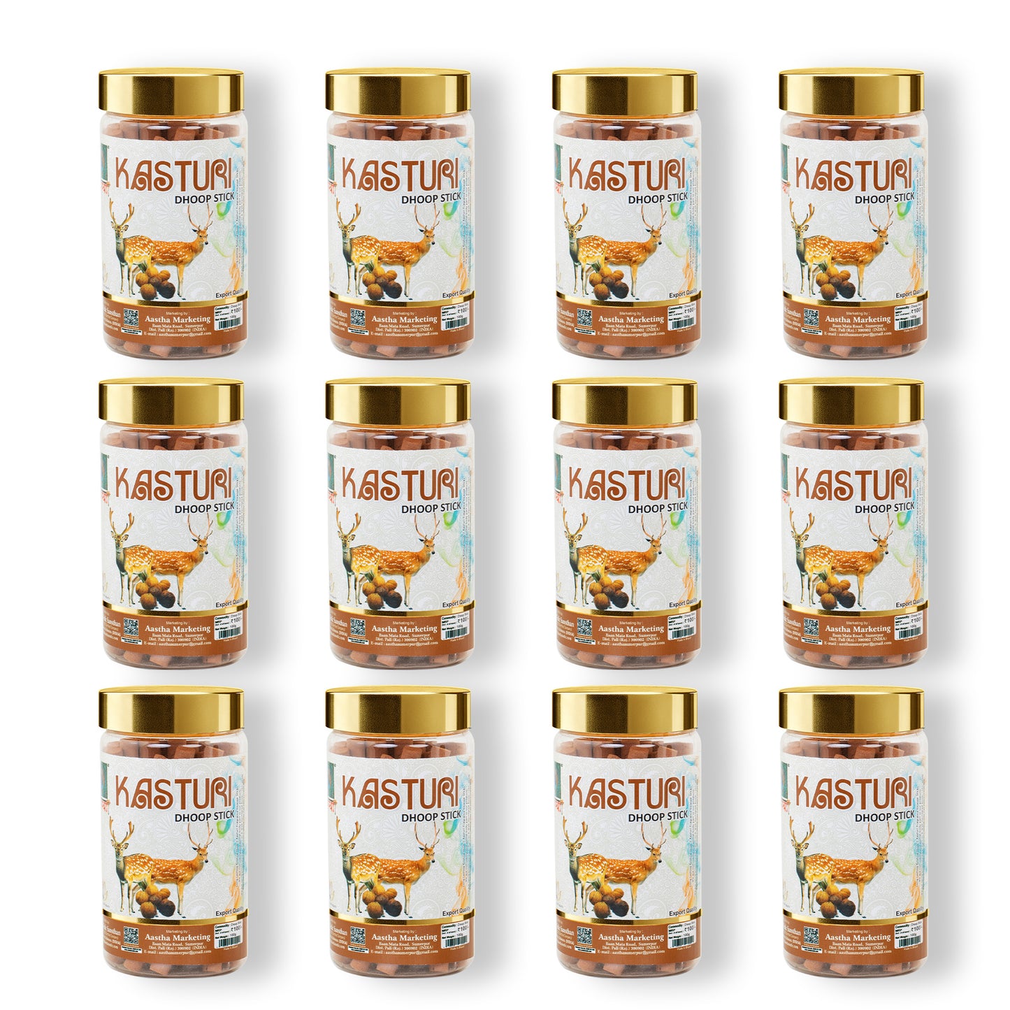 Aastha Kasturi Dhoop Sticks
