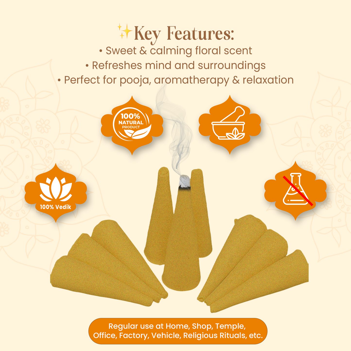 Loban Dhoop Cone