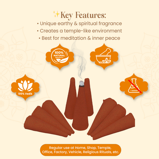 Rishikesh Dhoop Cone