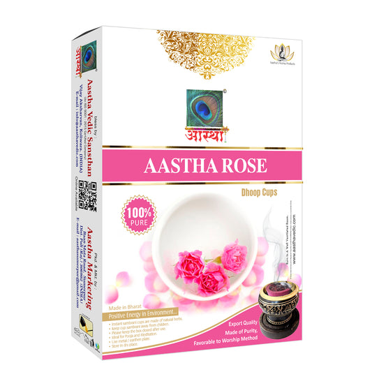 Aastha Rose Sambrani Dhoop Cup