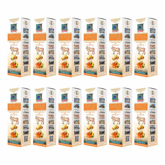 Aastha Royal Gold Touch Fantasia Air Freshener Spray Combo (Pack of 12) 100ml