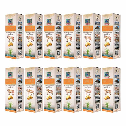 Aastha Royal Gold Touch Khas Air Freshener Spray Combo (Pack of 12) 200ml