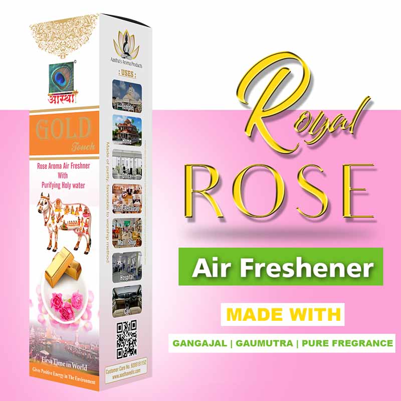 Royal Gold Rose Air Freshener Spray