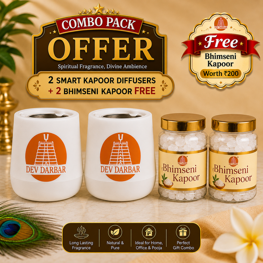 Dev Darbar Smart Kapoor Diffuser Combo