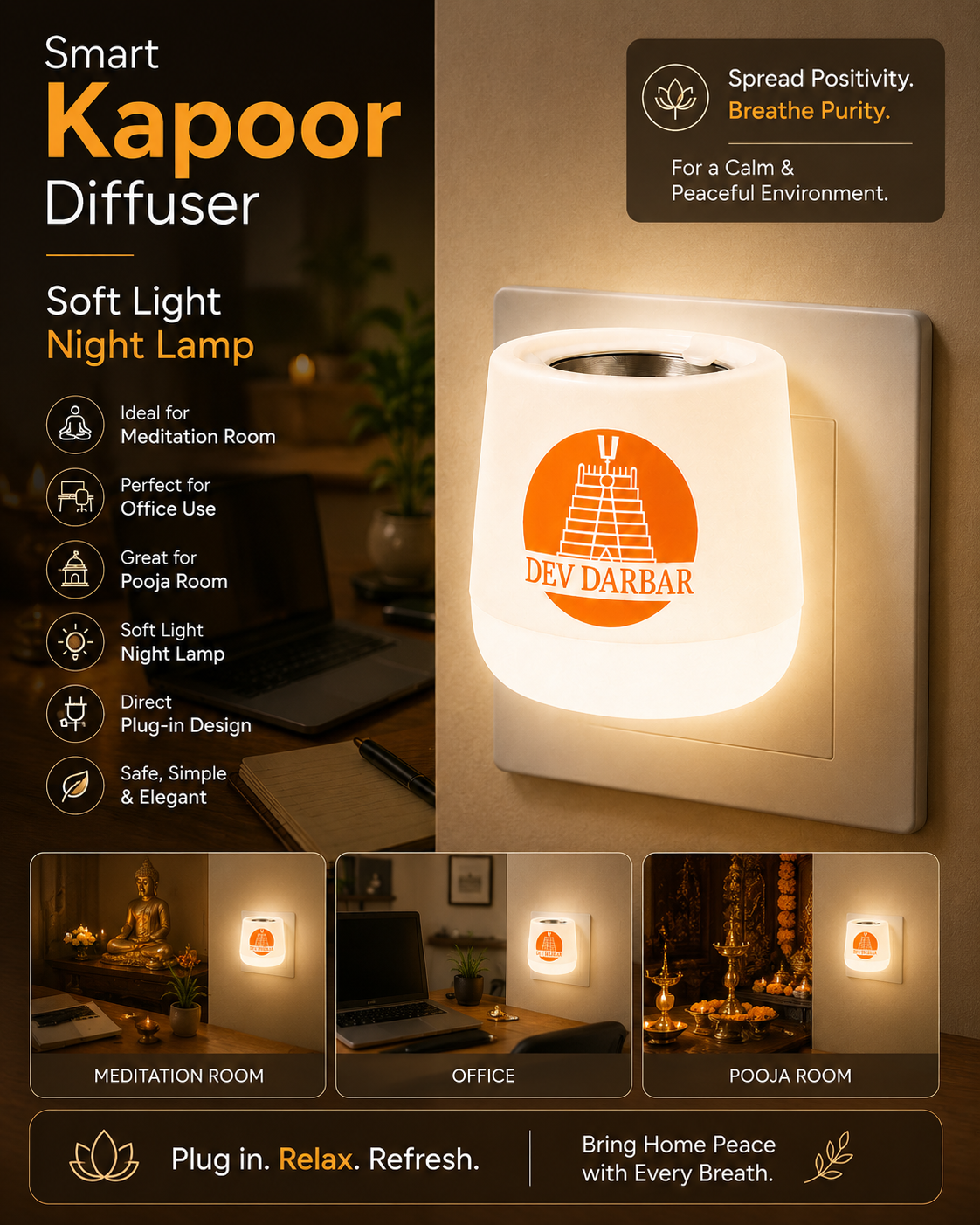 Dev Darbar Smart Kapoor Diffuser