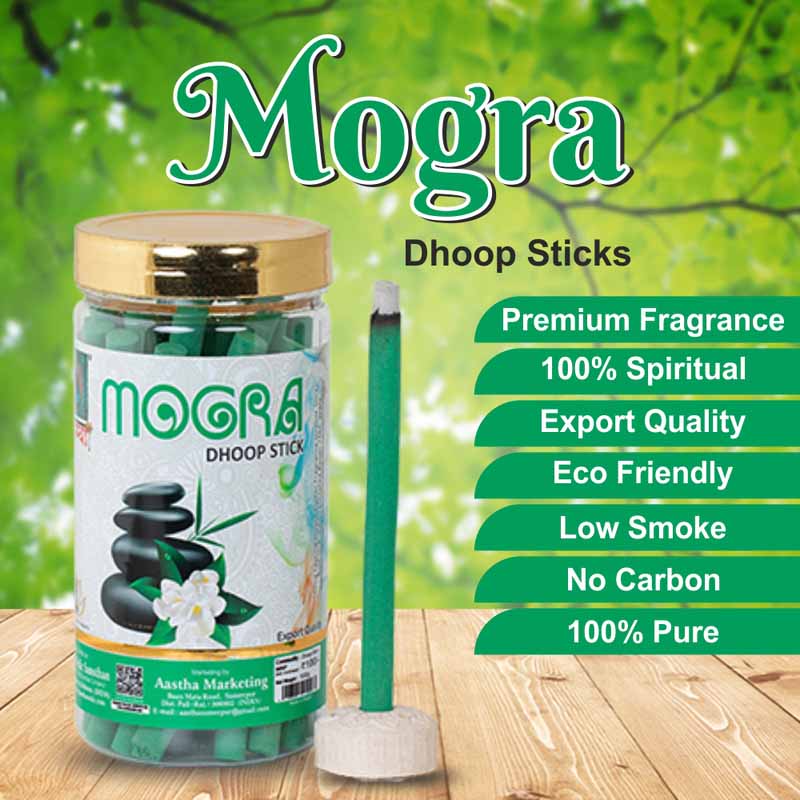 Aastha Mogra Dhoop Sticks Combo (Pack of 12)