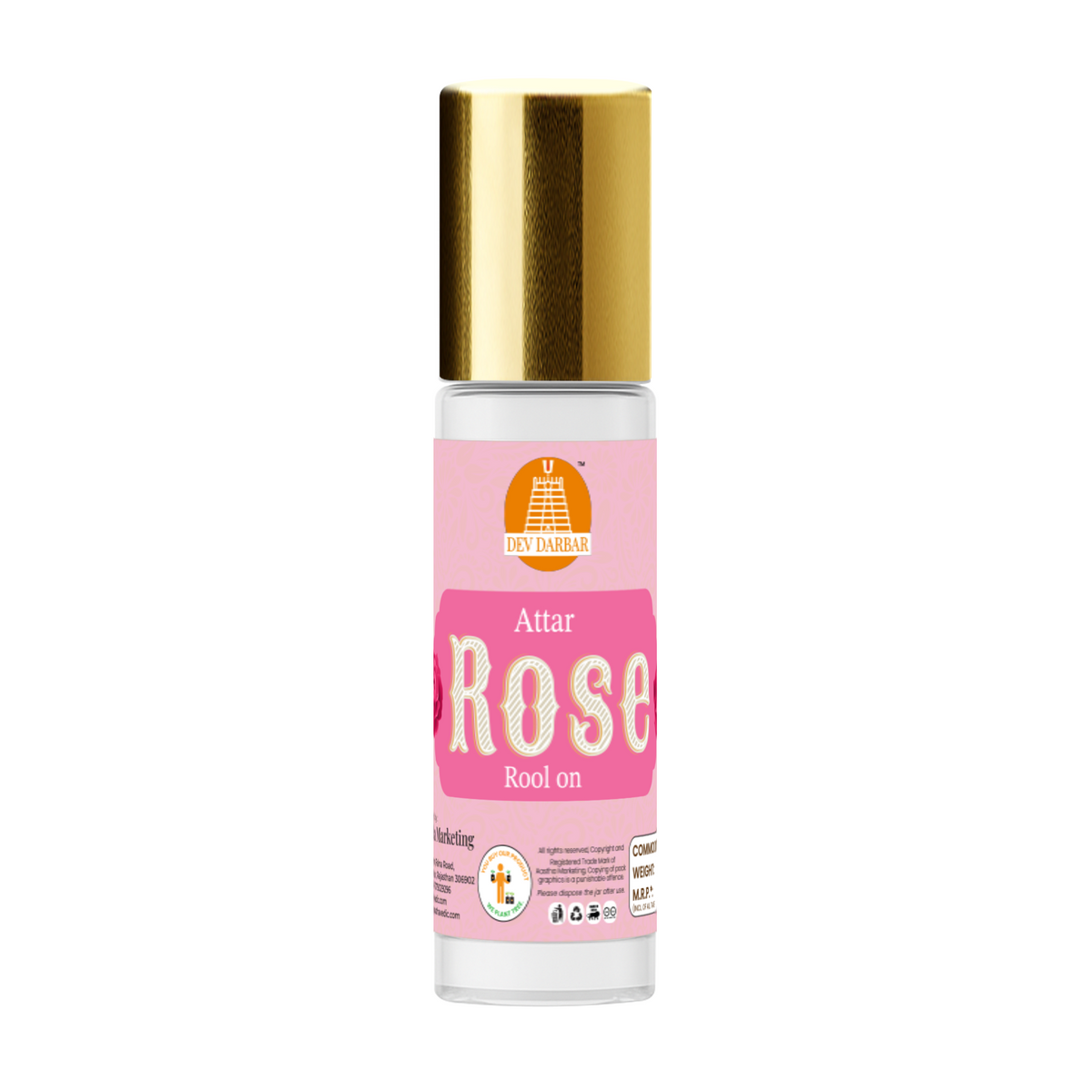 Rose Attar – Floral Roll-On Fragrance