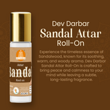 Sandal Attar – Woody Roll-On Fragrance